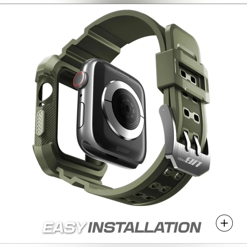 SUPCASE Olive Green Rugged Apple Watch Case & Band